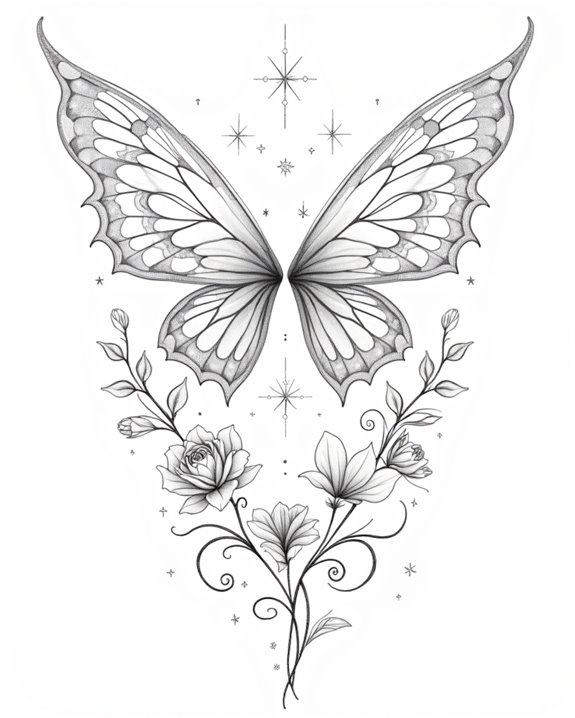 enchanted mythical fairy tattoos