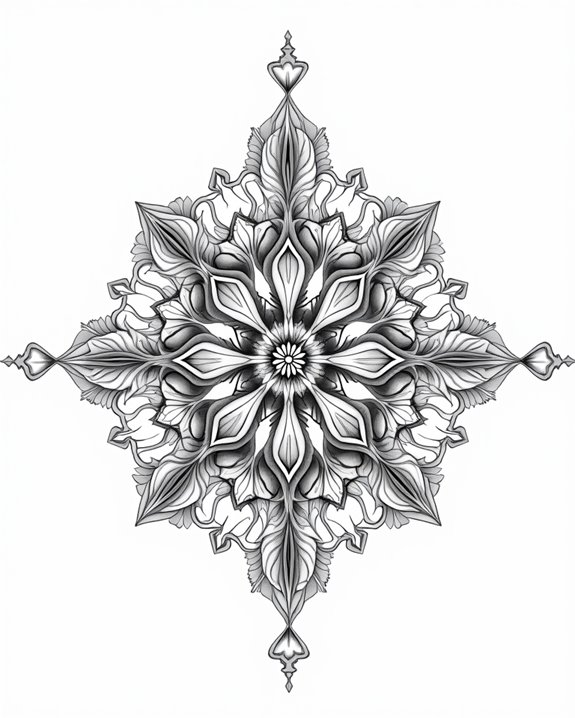 endless mandala spiritual harmony