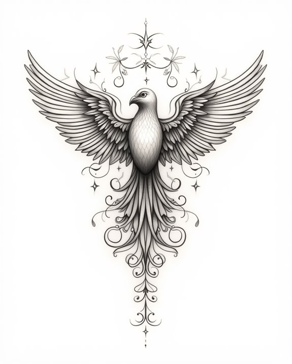 enigmatic moonlit feathered wisdom