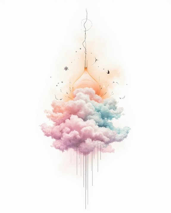 ephemeral watercolor sky
