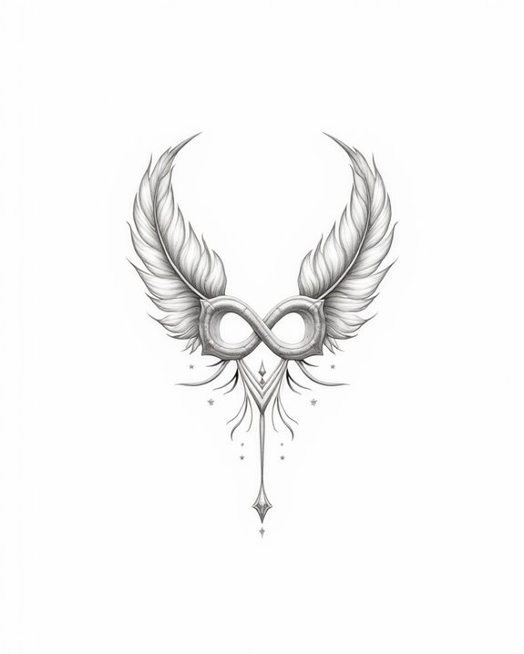 eternal feather cosmic flow