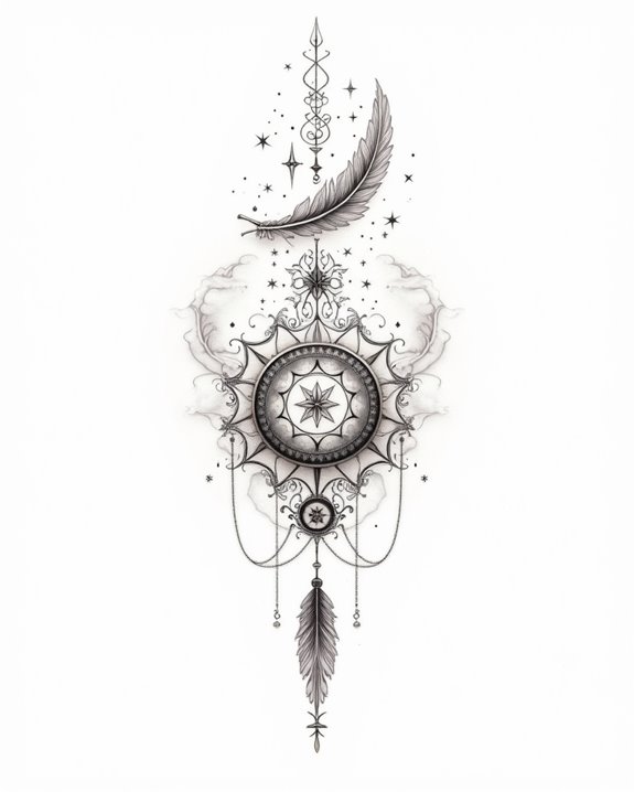 ethereal calming dream symbols