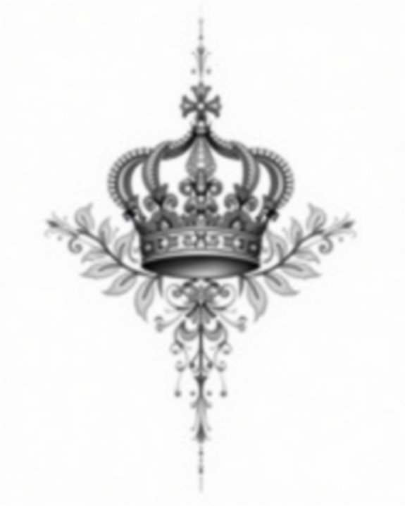 ethereal crown arm art