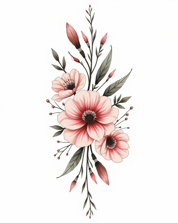 ethereal floral garden design