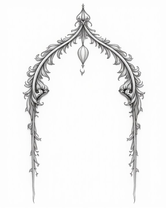 ethereal graceful forest gate