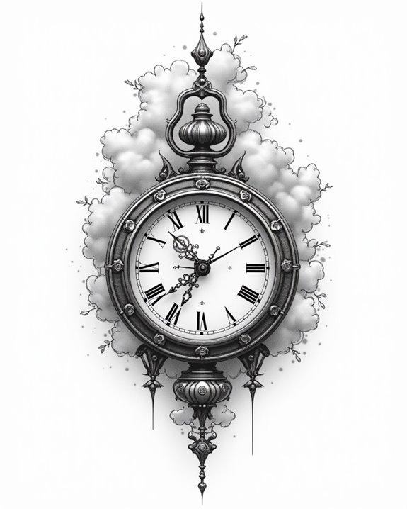ethereal time and clouds