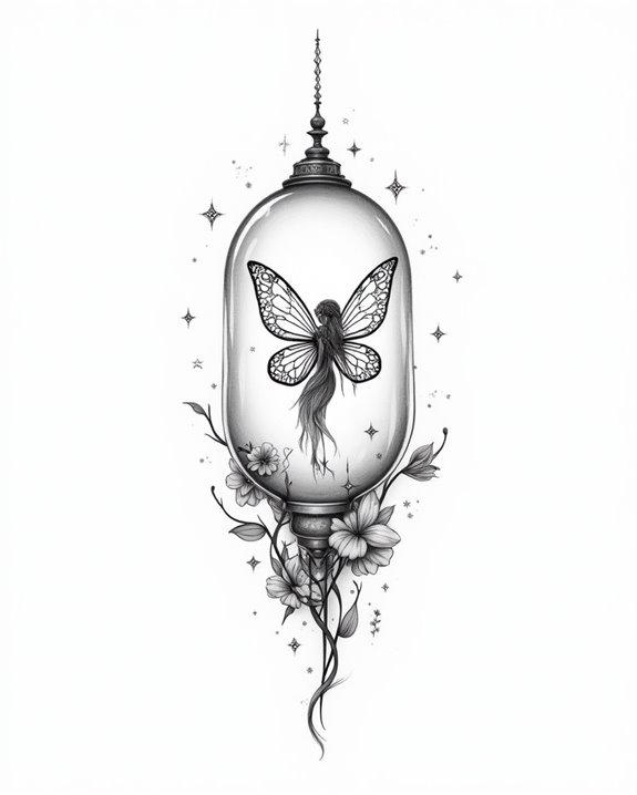 fairy in a bubble