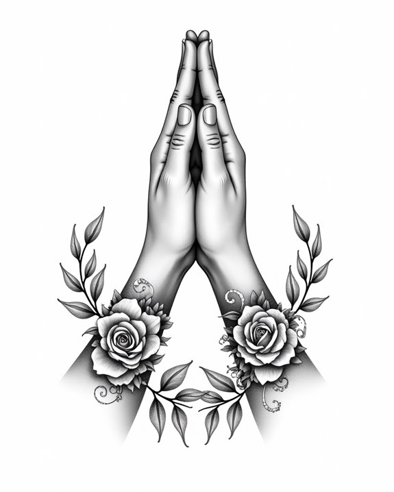 faith humility floral devotion