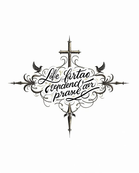 faithful prayer symbol design
