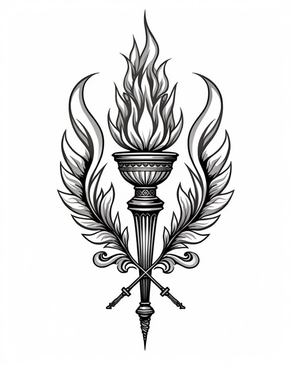 feathers fire hope wisdom