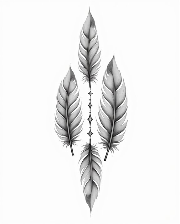 feathers symbolize rebirth strength