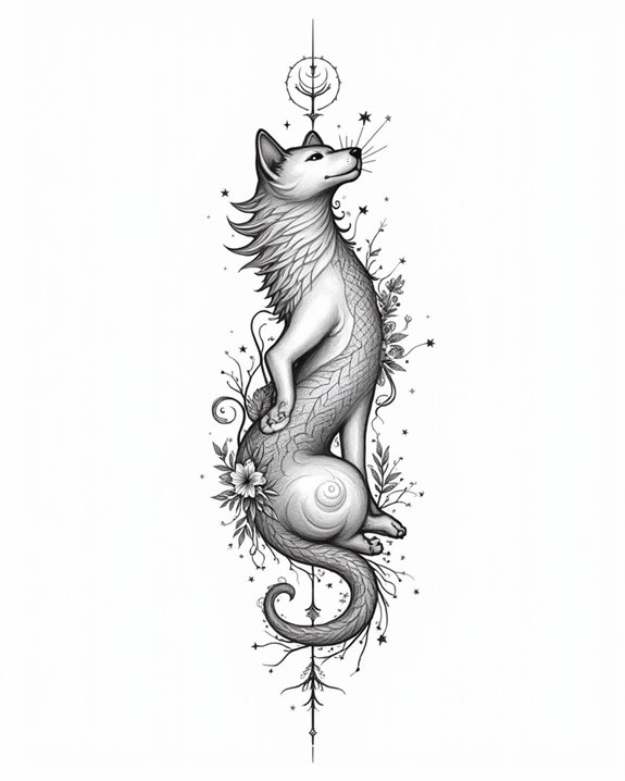 feline canine artistic fusion