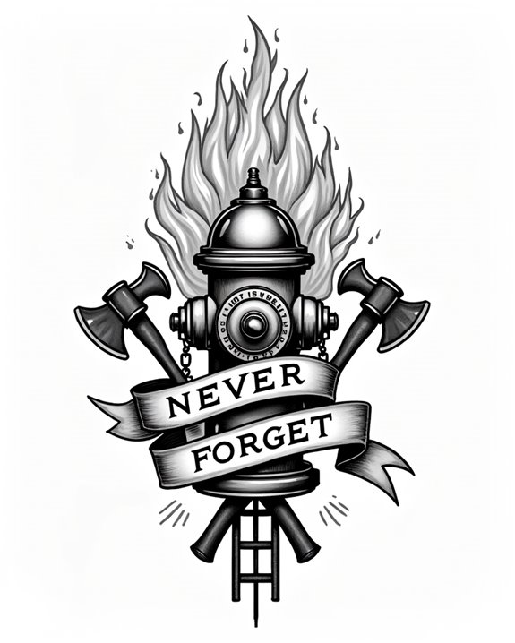 firefighter brotherhood gratitude tattoos