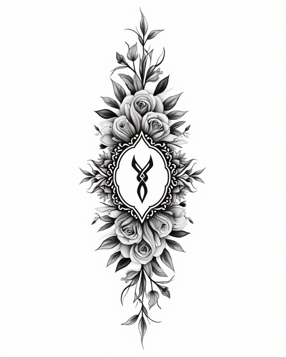 floral family heritage tribute