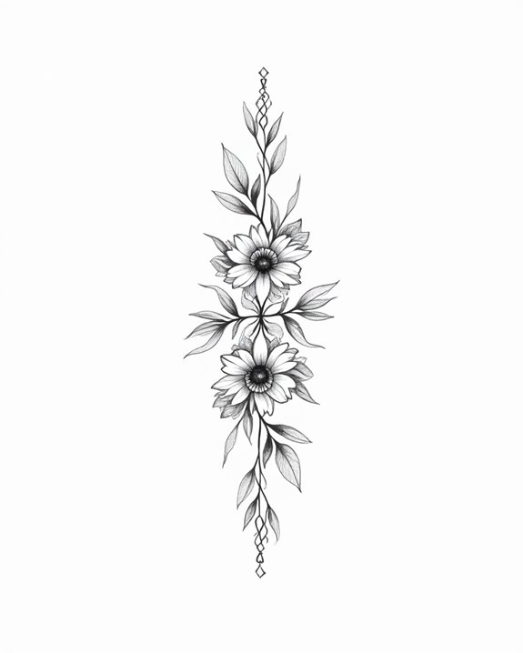 fluid artistic personalized tattoos