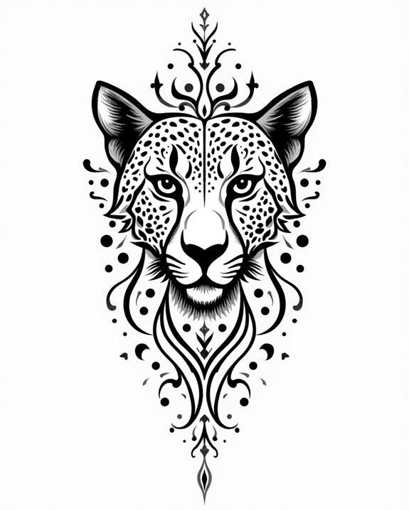 fluid bold artistic pattern