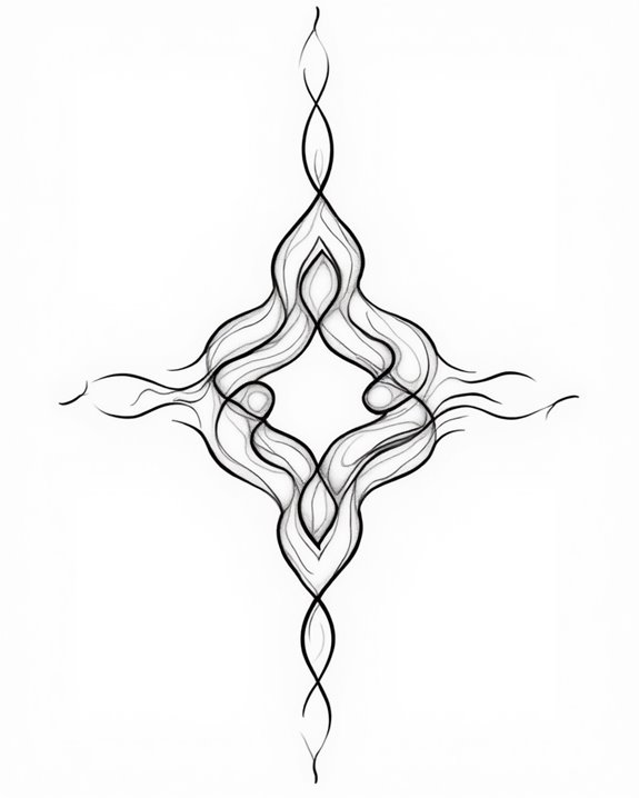 fluid interconnected minimalist designs
