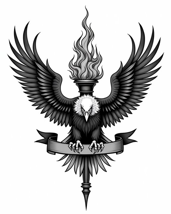 freedom strength patriotism courage