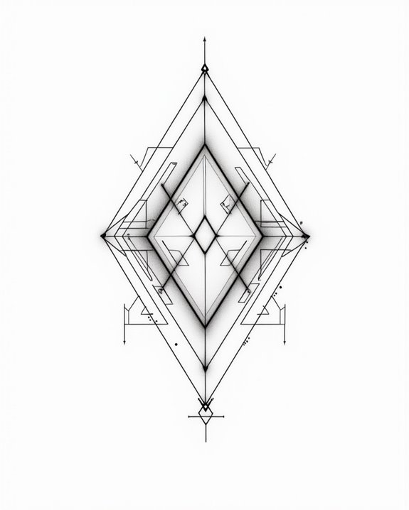 futuristic digital circuit tattoos
