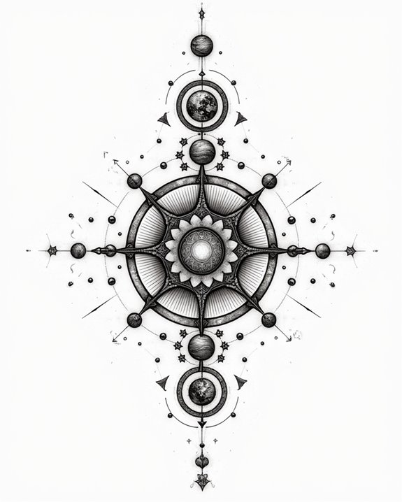 galactic geometric celestial harmony