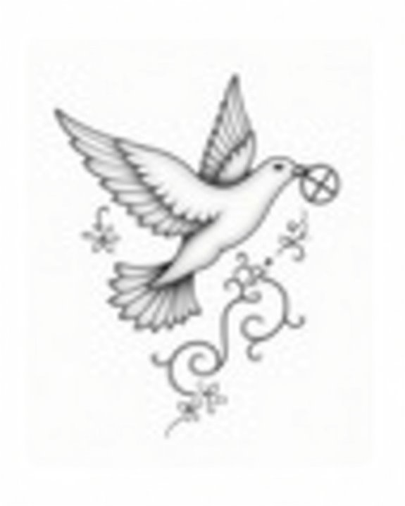 gentle hand peace symbol