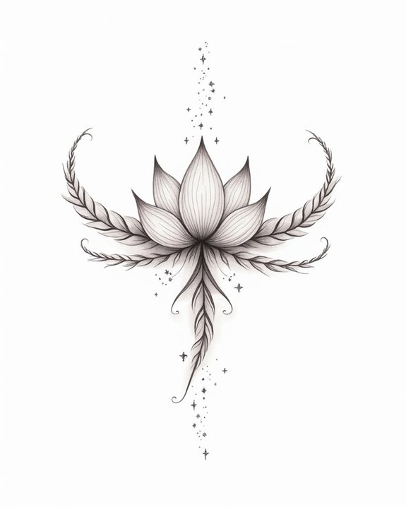graceful lotus feather hybrid