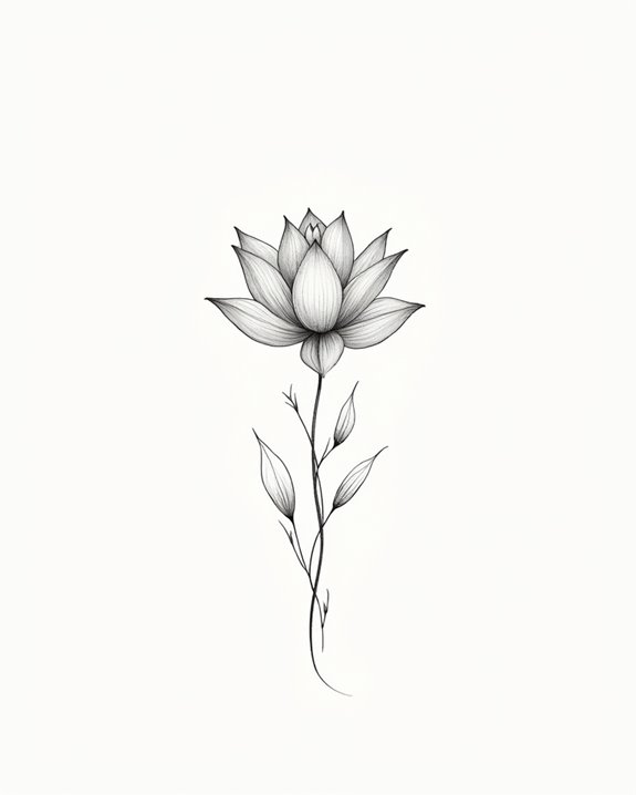 graceful spiritual growth symbol