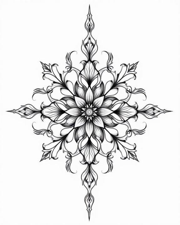 harmonious minimalist geometric unity