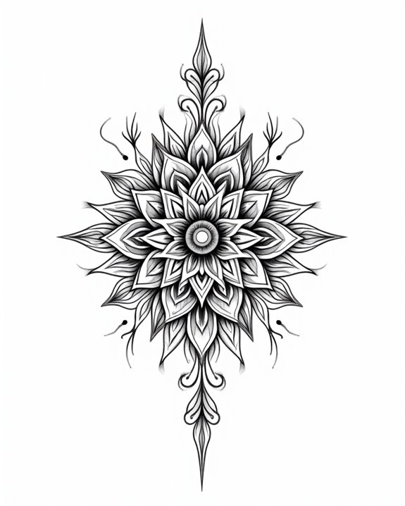harmonious sacred geometric symbols