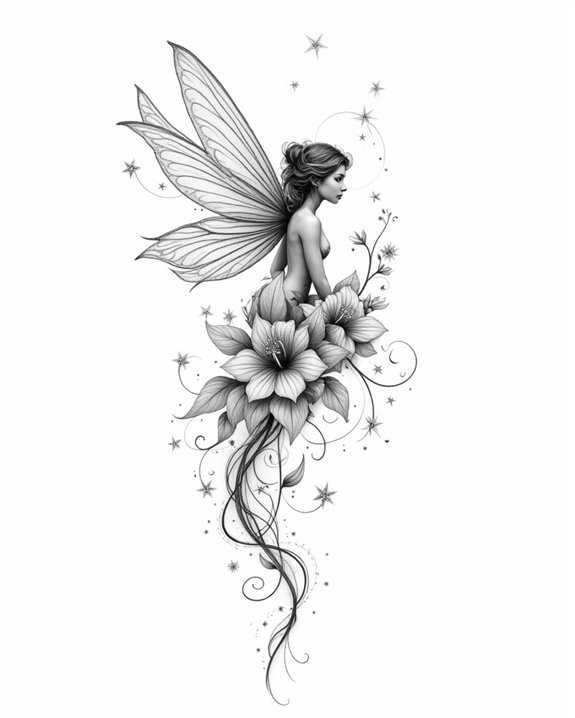 heart shaped fairy details