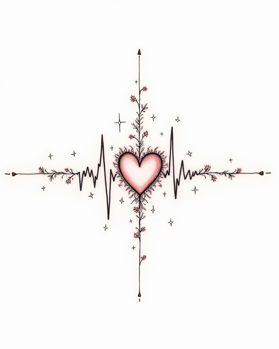 heartfelt initials embedded significance