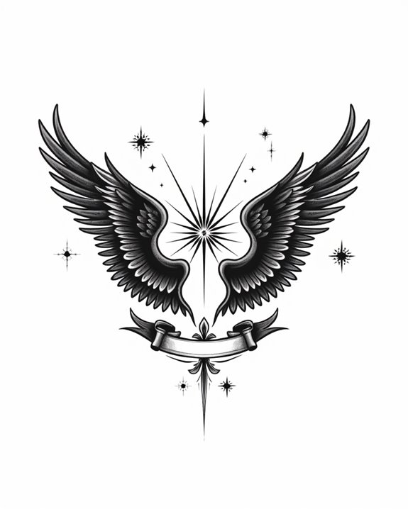 heavenly angel wing artistry