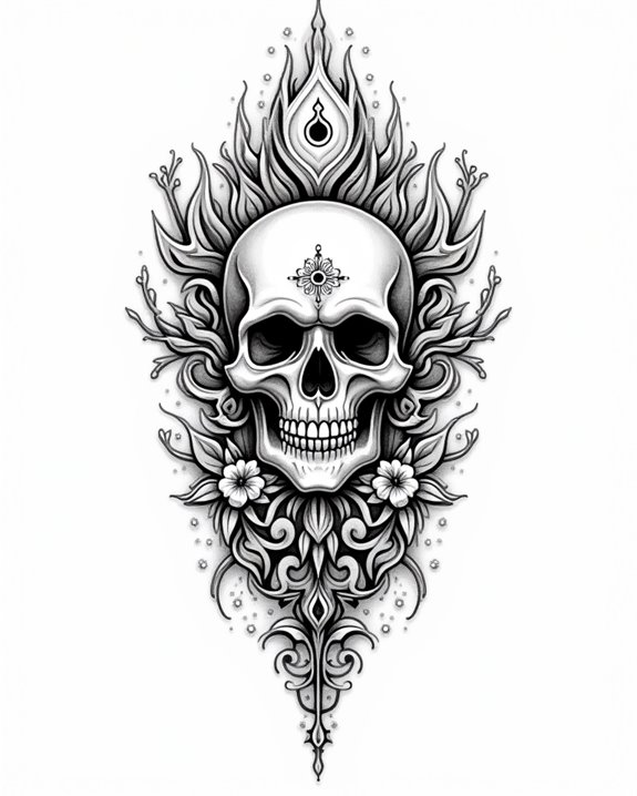 historic patriotic tattoo art