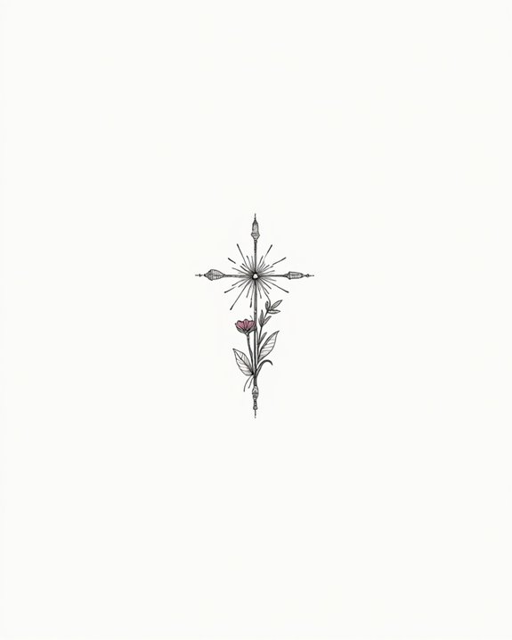 hope fueled tiny cross