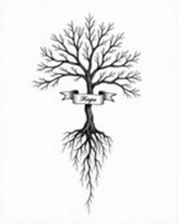hopeful growth through roots