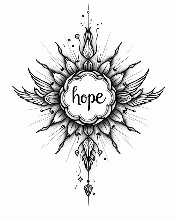 hopeful sacred mandala