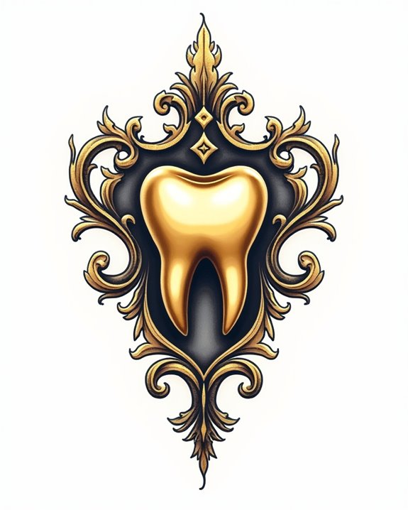 iconic gold tooth symbolism