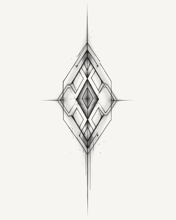illusionary minimalist geometric art