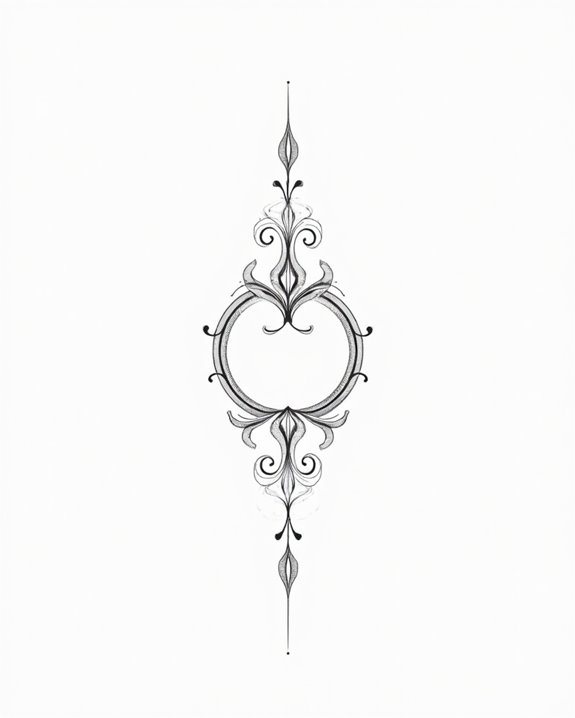 interconnected elegant circular symbols