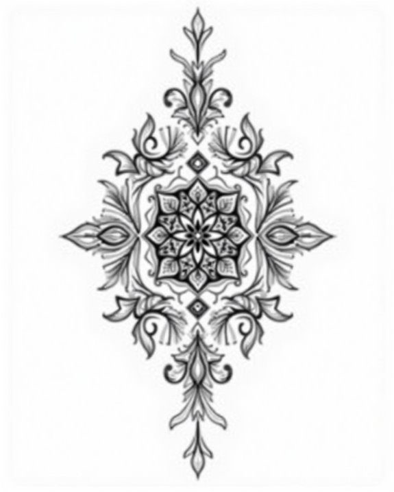 intricate mandala forearm designs