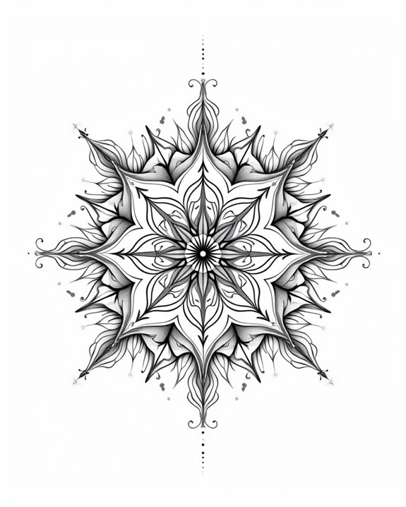 intricate small hamsa hand