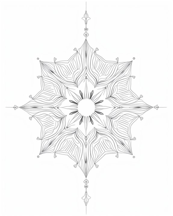 intricate spiritual mandala art