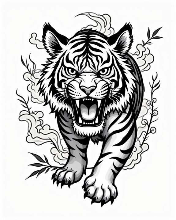 japanese tiger cultural symbolism