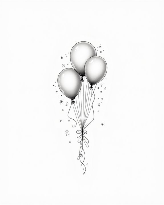 joyful buoyant carefree tattoos