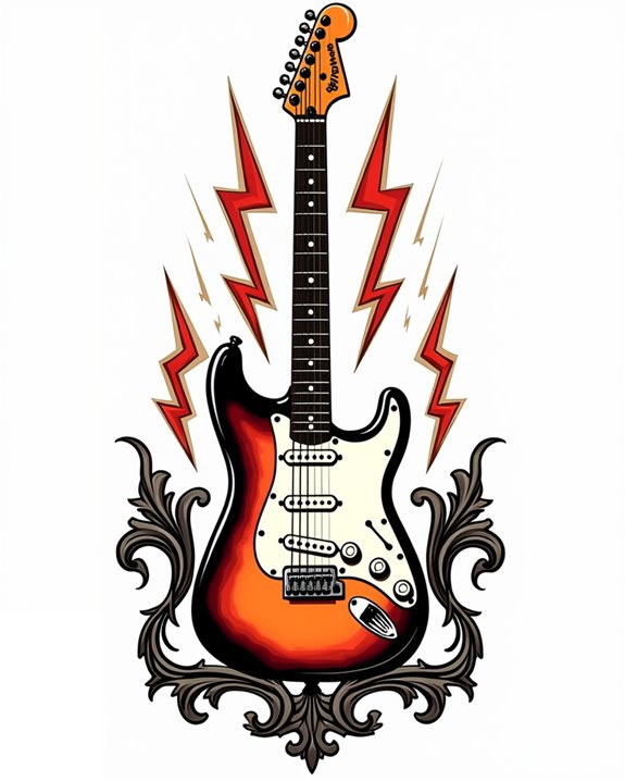 lightning bolt guitar spirit