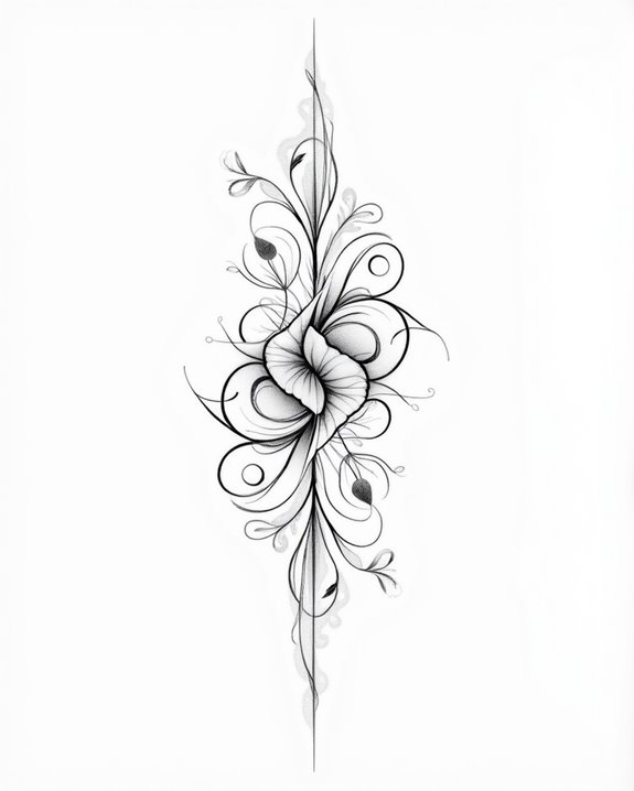 line art negative space creativity