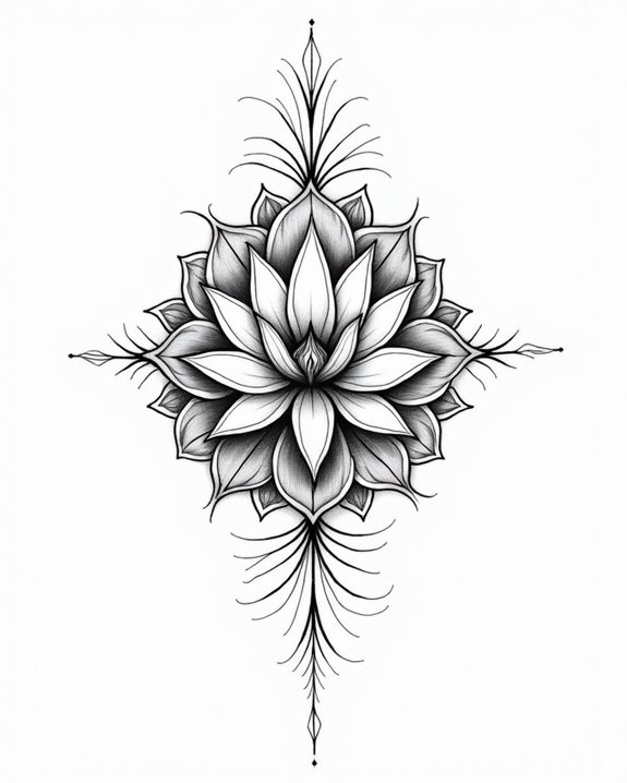 lotus mandala spiritual symbolism
