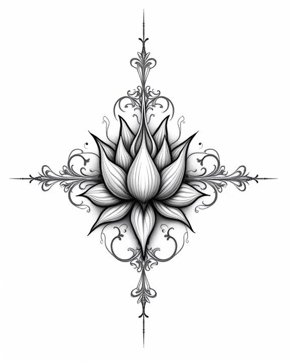 lotus symbolizes growth purity