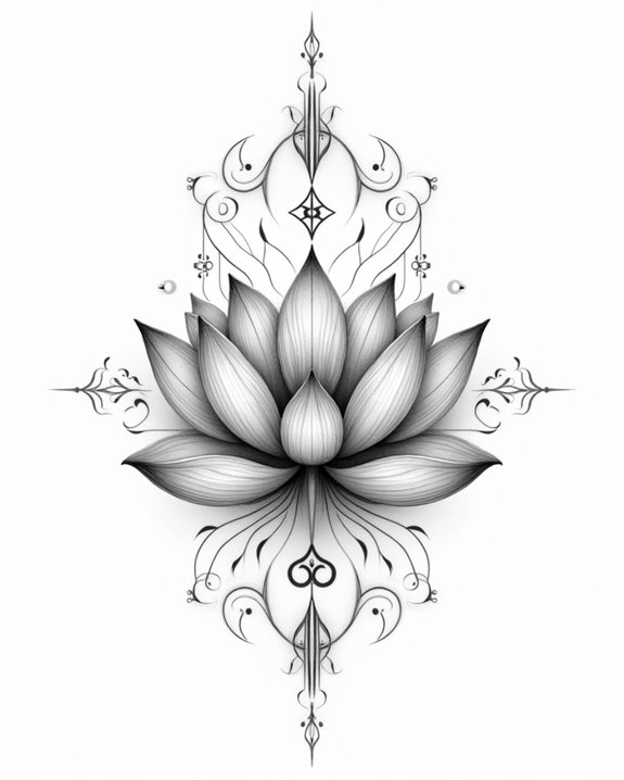 lotus symbolizes spiritual awakening