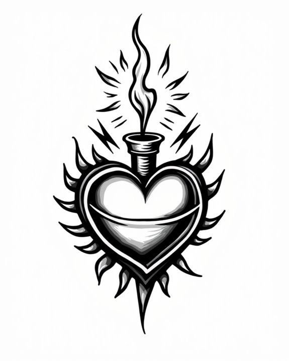 love and rebellion symbol